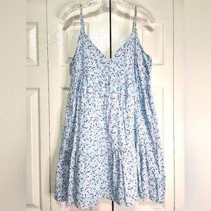 💙 Wild Fable Blue Floral Sundress Size Large 💙